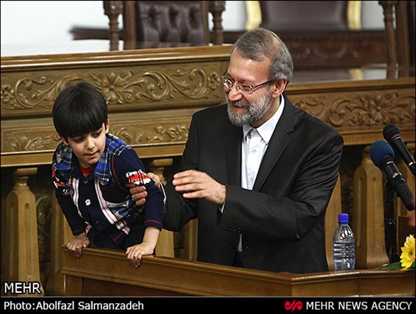 تصاویر/سخنرانی لاریجانی درجمع همسران نمایندگان