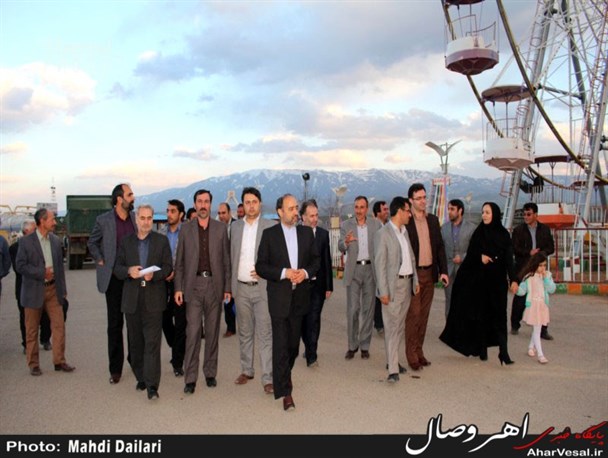 آغاز به کار عملیات نوسازی و بهسازی باغ شهر اهر