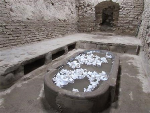 عکس/ حمام تاریخی دشت پاگرد در آستانه ی تخریب