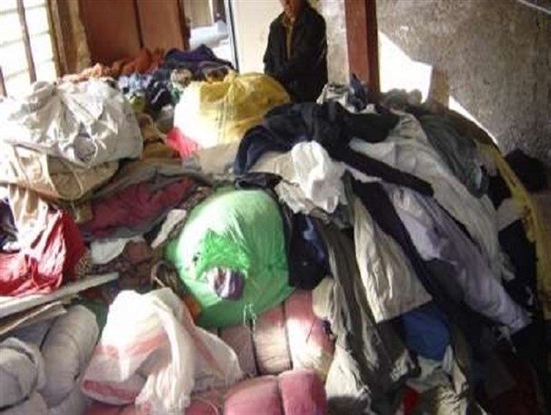 کشف البسه قاچاق خارجی در مرز میرجاوه