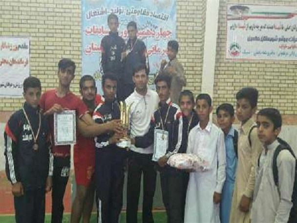 زاهدان مقام نخست مسابقات ووشو شمال سیستان وبلوچستان را از آن خود کرد