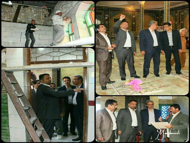 اعلام آمادگی بنیاد مسکن استان سمنان در اجرای عملیات بهسازی گلزار شهدای سرخه