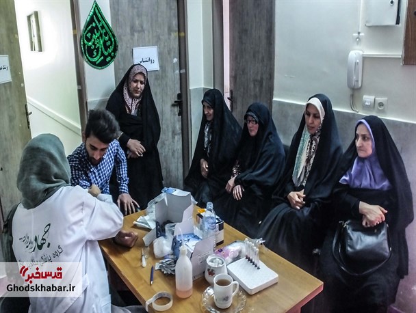 فعالیت های نوع دوستان گروه جهادی پزشکی منادیان صلح