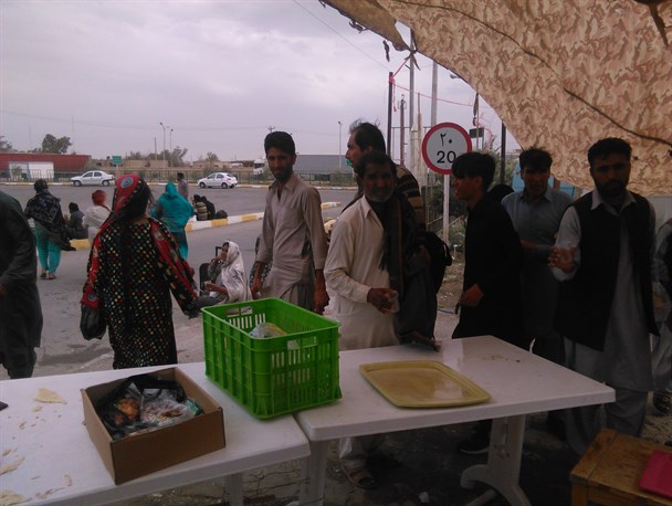گزارش تصویری/ موکب‌پذیرایی‌از‌ زوار پاکستانی‌در نقطه‌صفر‌مرزی