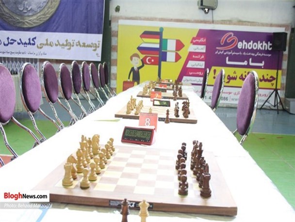 افتتاحیه مسابقات بین المللی شطرنج جام قائم کاپ در قائم‌شهر