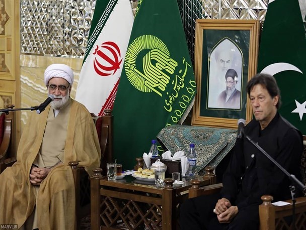 عمران خان: مسیر زمینی پاکستان به مشهد در صورت تامین امنیت افغانستان فراهم می‌شود/ حجت الاسلام مروی: ایران و پاکستان با تروریست‌های تغذیه شونده از پول آمریکا و سعودی مقابله می‌کنند