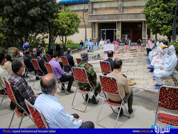 دورهمی جهادگران سلامت در نقاتگاه شهید دستغیب