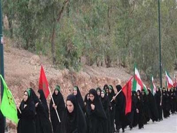 100نفر از خواهران نخبه بسیجی سراسر کشور به قله سه کوزان صعود کردند