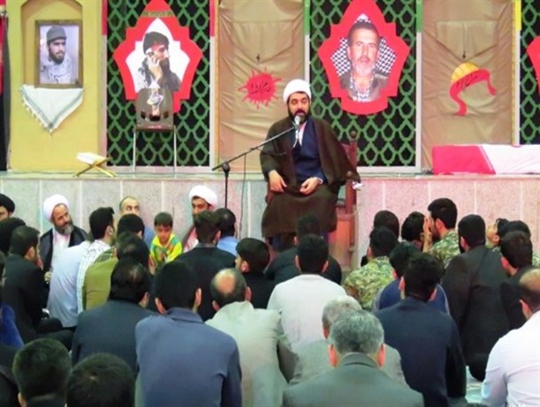 سومین مراسم گرامیداشت شهید مدافع حرم در قائم‌شهر+تصاویر