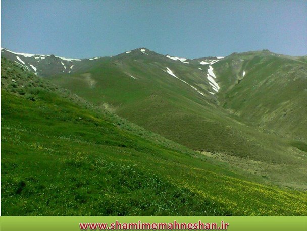 آغاز بهار در خرداد ماه علم کندی /برف در ارتفاعات علم کندی در خرداد ماه هم هست +تصاویر
