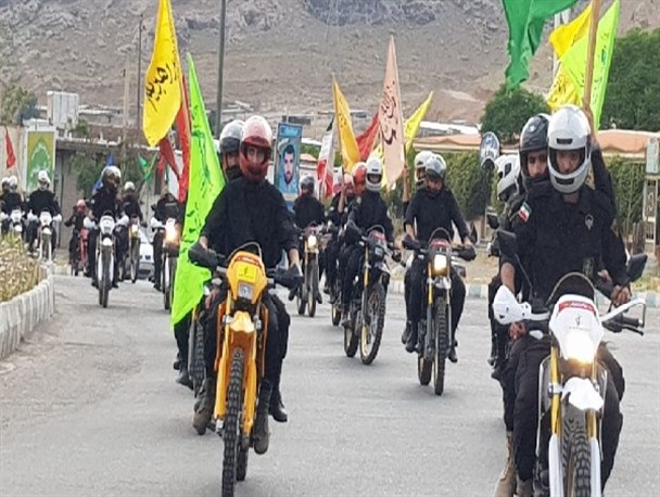 رژه موتوری به مناسبت روز قدس در خرم آباد