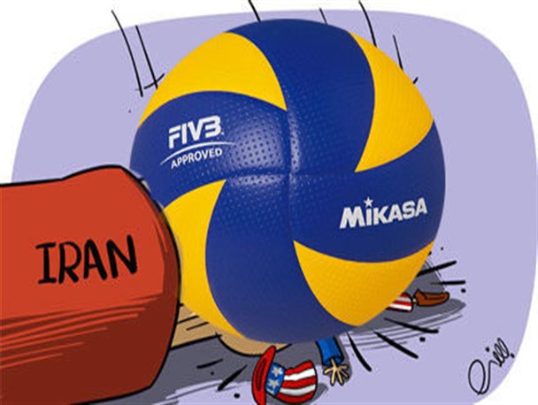 بازتاب برد والیبال ایران مقابل آمریکا در شبکه های اجتماعی