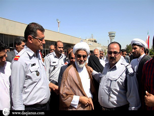 امام جمعه موقت جیرفت به وطن بازگشت+تصاویر استقبال