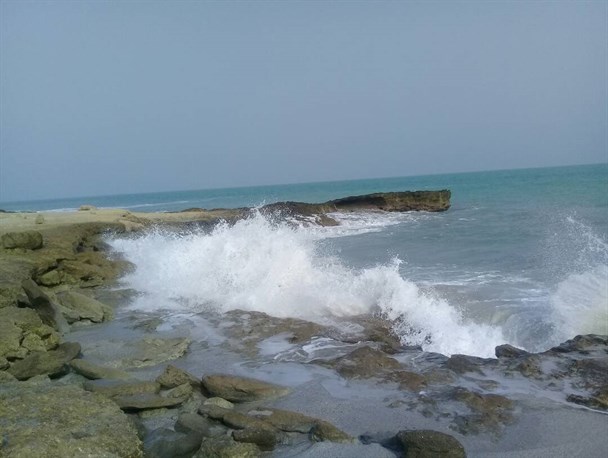 ساحل زیبای روستای کلیرک در جاسک+تصاویر