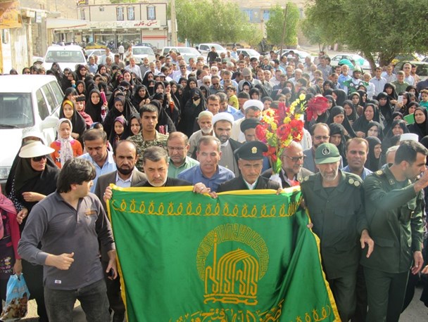 شهرستان لنده زیر سایه خورشید رفت+تصاویر