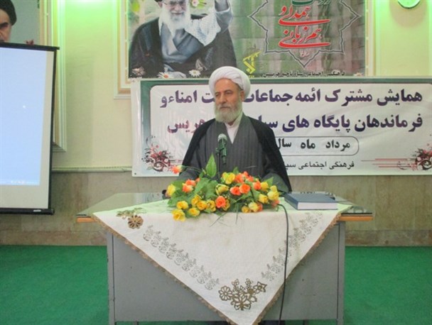 همایش مشترک ائمه جماعات ، هیئت امنا و فرماندهان پایگاههای مقاومت شهرستان هریس