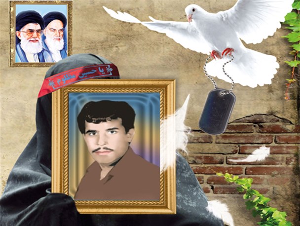 مادر شهید مجیدی به فرزند شهیدش پیوست