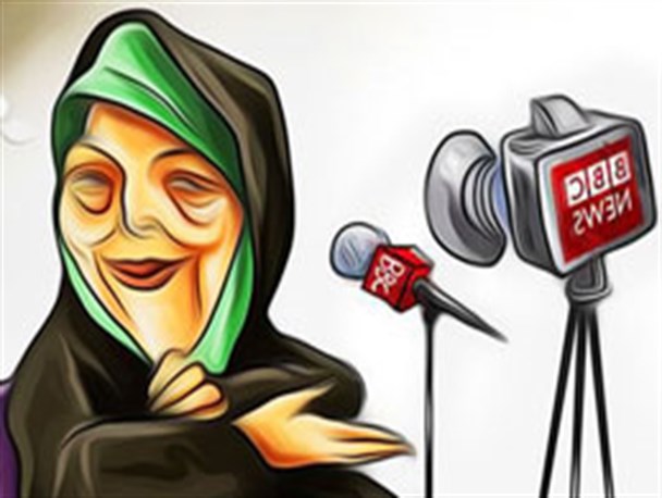 کاریکاتور/ مصاحبه بانوی سبز با بی بی سی