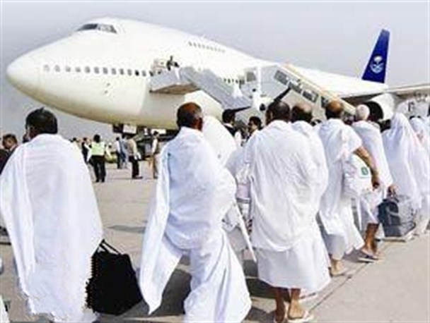 اعزام اولین کاروان حج استان تهران از فرودگاه بین المللی امام خمینی(ره)