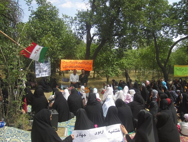 گروه جهادی حضرت زینب (س) به کار خود پایان داد