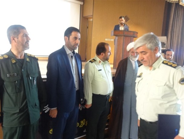 فرمانده جدید نیروی انتظامی شهرستان کنگاور معرفی شد