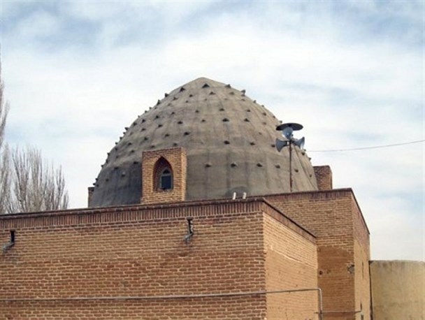 دومین گنبد آجری ایران بر فراز مسجد سور حمامیان بوکان