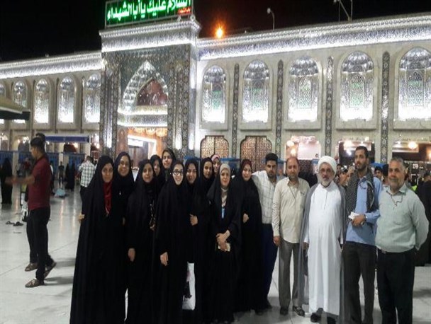 تصاویر / سفر دانشجویان گلستانی به عتبات عالیات
