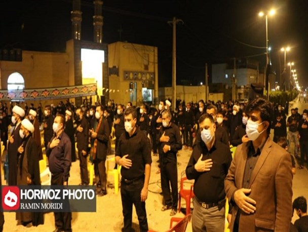 مراسمات هیئت‌های مذهبی هرمزگان با رعایت ویژه پروتکل‌های بهداشتی برگزار شد