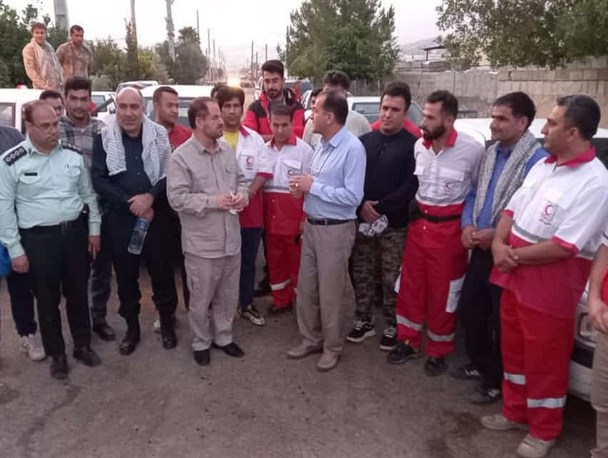 مهار آتش در منطقه حفاظت شده خامی ادامه دارد/ استاندار هم به میدان آمد+تصاویر