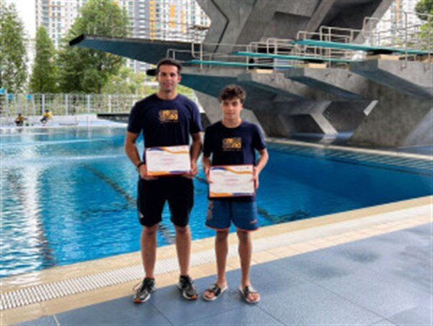 پایان کمپ تمرینی جوانان شیرجه کمیته المپیک آسیا در مالزی