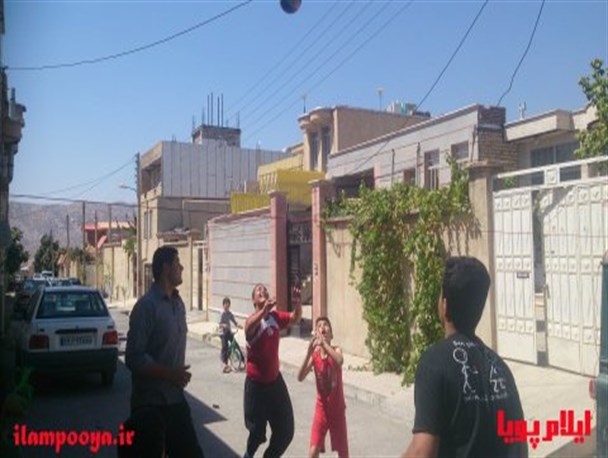 طبع ورزش کوچه ها از فوتبال به والیبال تغییر کرد