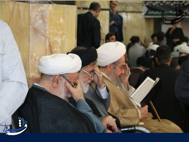 مراسم بزرگداشت آیت‌الله خزعلی در مسجد اعظم قم برگزار شد