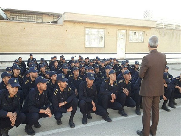 عکس/یگان حفاظت از زندان مرکزی اهواز