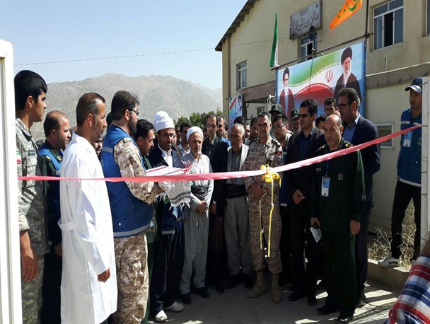 افتتاح بیمارستان صحرایی در منطقه محروم میراباد سردشت