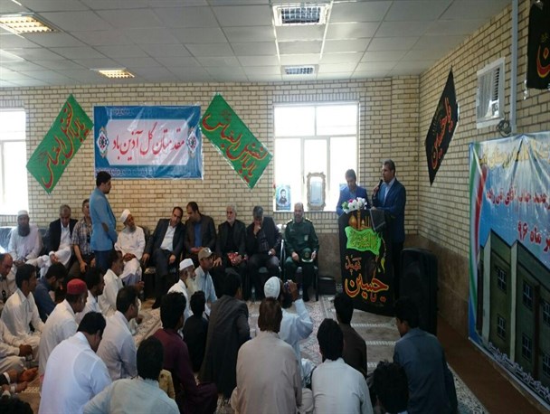‍ مدرسه 10 کلاسه در روستای کمب چابهار افتتاح شد+ تصاویر