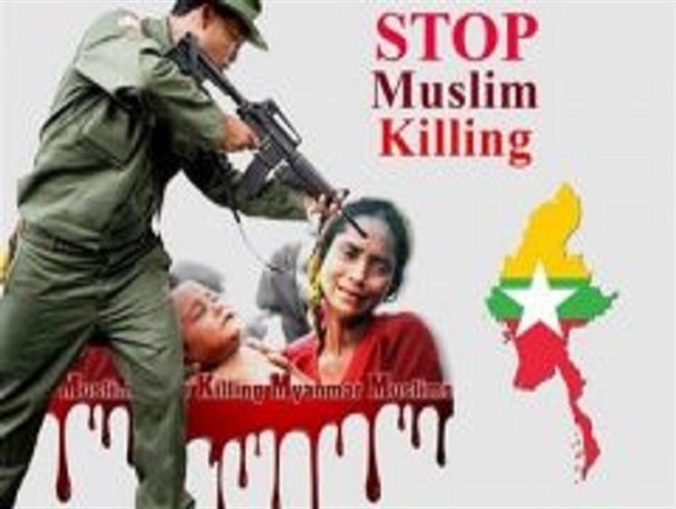 نهادهای حقوق بشر ساکت شده‌اند/ کشتار مسلمانان میانمار فاجعه تاریخی است