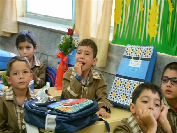 اشک‌ها و لبخندهای کلاس اولی‌ها در قوچان