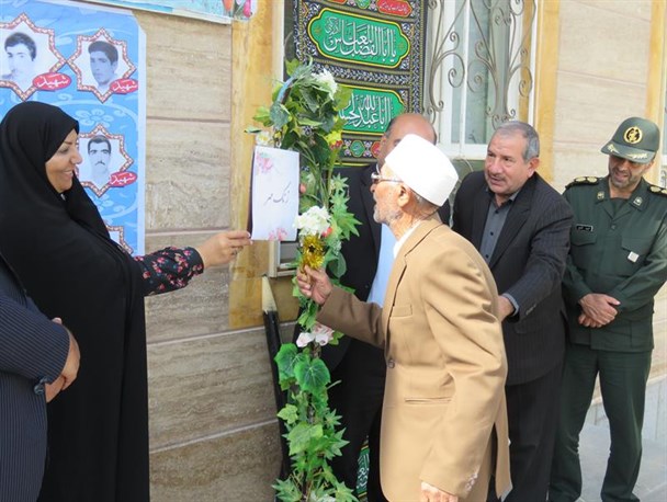نواخته شدن زنگ ایثار، شهادت و مقاومت در مدارس شهرستان درگز
