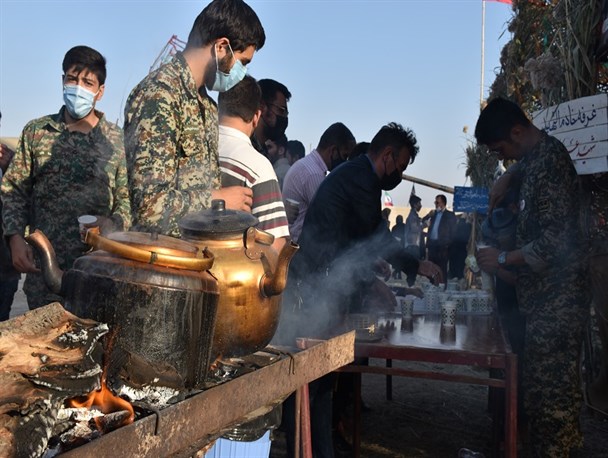 برپایی ۳۲ موکب اربعینی در فریدونکنار