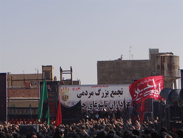 تجمع بزرگ عزاداران حسینی باقرشهر و کهریزک برگزار شد+ گزارش تصویری