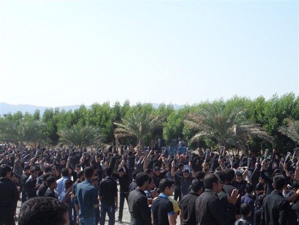 تجلی شور و شعور حسینی در تاسوعای حسینی منوجان+تصاویر