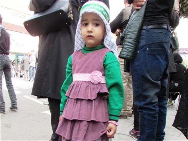 شور حسینی در کودکان حسینی+تصاویر