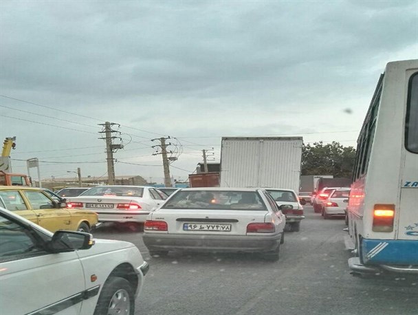 دشواری تردد در جاده فراموش شده روستاهای جنوبی نظرآباد