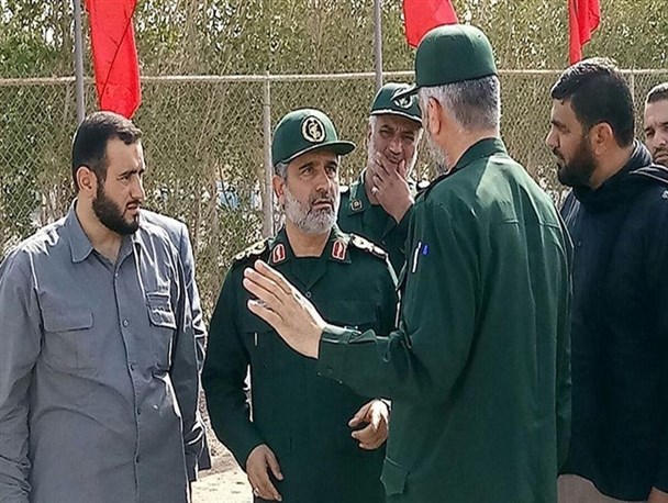 بازدید فرمانده هوافضای سپاه از یادمان«بیت المقدس»+تصاویر