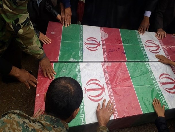 مراسم چهلم خاکسپاری شهدای گمنام دانشگاه آزاد بهبهان
