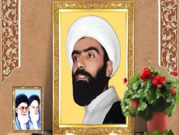 شهید مدافع حرم حجت الاسلام احمد قنبری + طرح گرافیکی