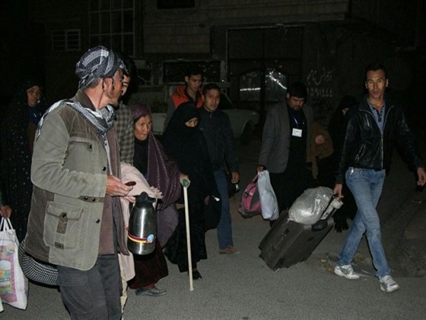 کاروان زائران افغانستانی اربعین حسینی وارد مرز میلک شدند