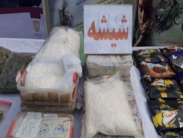 کشف ۴.۸ کیلوگرم شیشه و هروئین در کردستان