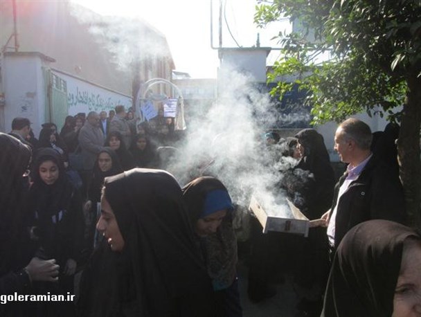 اعزام 480 دانش آموز دختر به مکتب خانه ایثار و شهادت+تصاویر