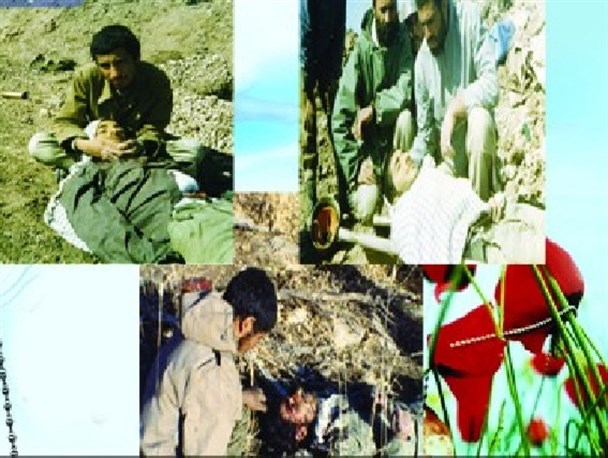 شهید در آغوش شهید/ پوستر